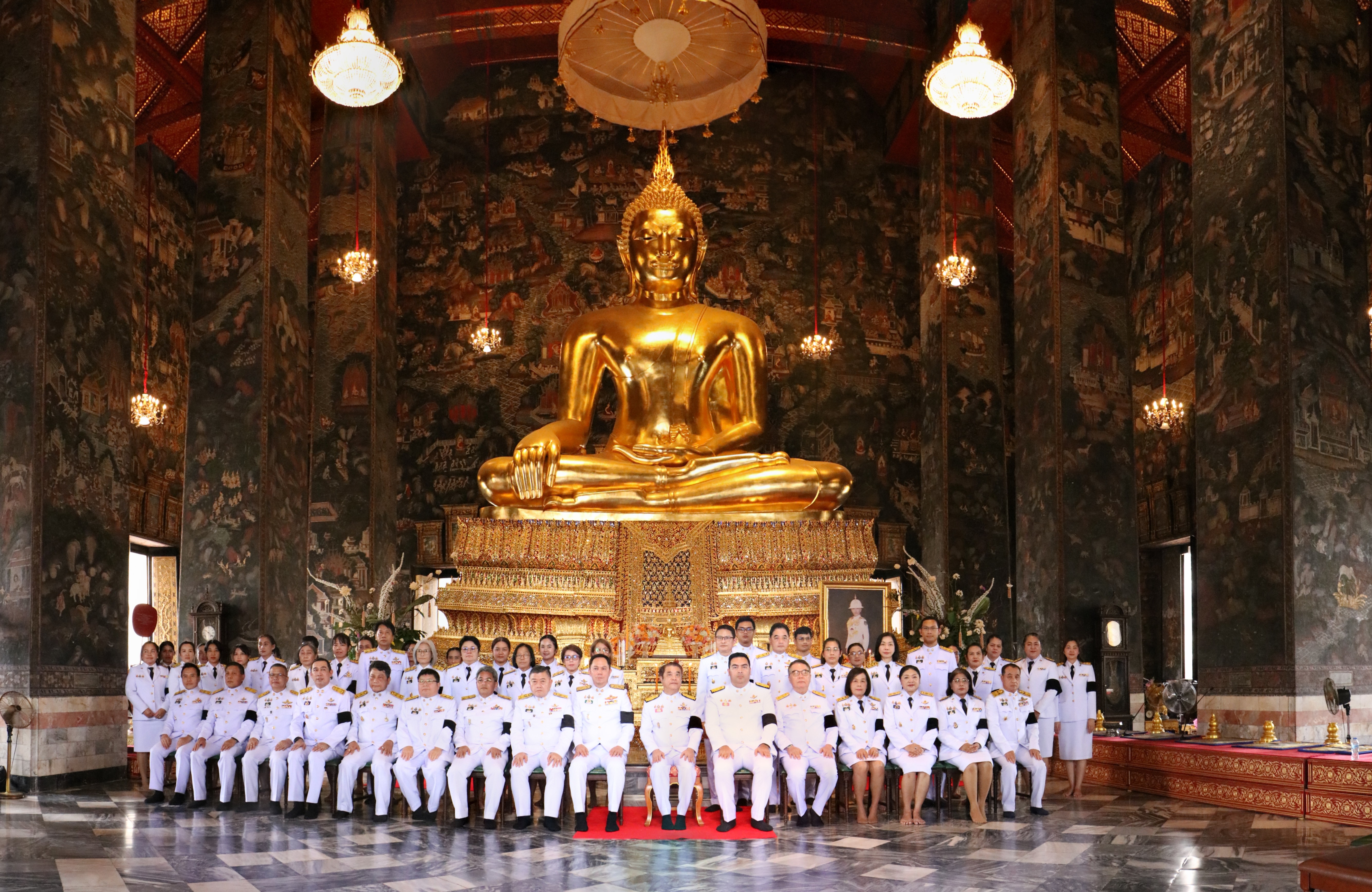 title - ส.ป.ก. ร่วมพิธีบำเพ็ญกุศลสตมวาร (100 วัน) เพื่ออุทิศถวายเป็นพระกุศลแด่ สมเด็จพระเจ้าลูกเธอ เจ้าฟ้าพัชรกิติยาภา นเรนทิราเทพยวดี กรมหลวงราชสาริณีสิริพัชร มหาวัชรราชธิดา 